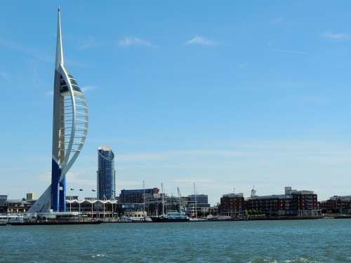 Spinnaker Tower Gosport England United Kingdom