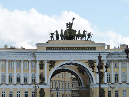 St Petersburg Russia Tourism Facade Architecture