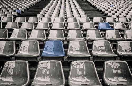 Stadium Rows Of Seats Grandstand Sit