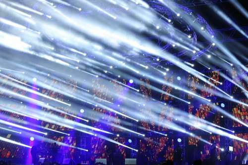 Stage Light Applauding Atmosphere Audience