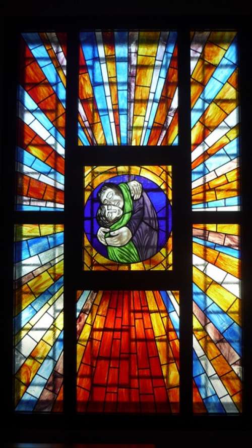 Stained Glass Window Church Parish Penumbra Light