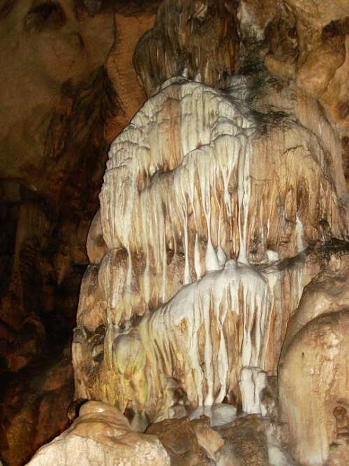 Stalagmite Cave Limestone Ledenika Stalactites