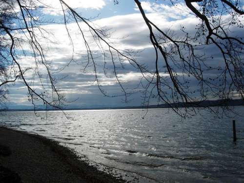 Starnberger See Water Bank Lake