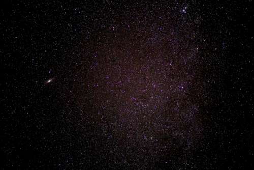 Starry Sky Star Galaxies Constellations Night Sky