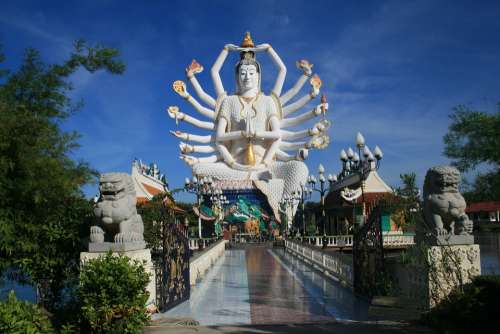 Statue Thailand Buddhism Meditation