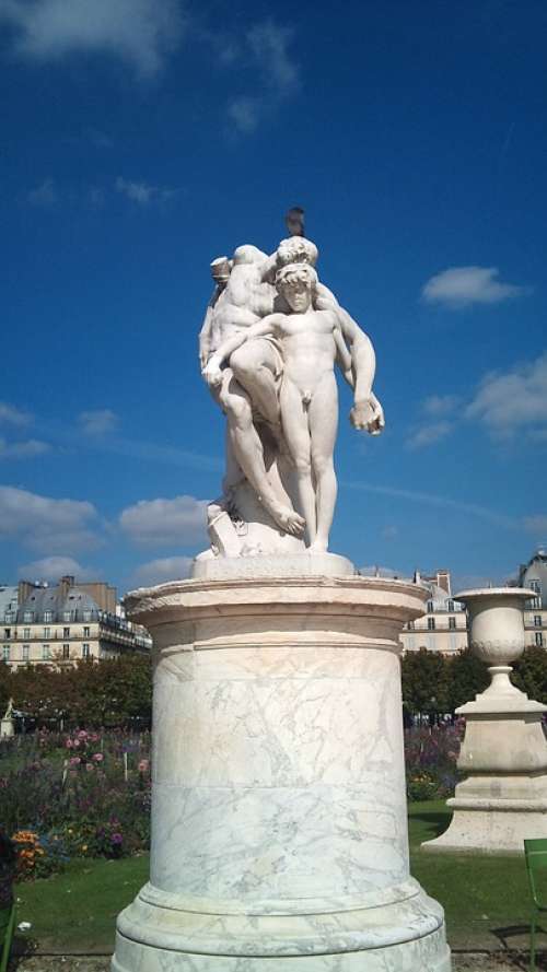Statue Paris France Garden