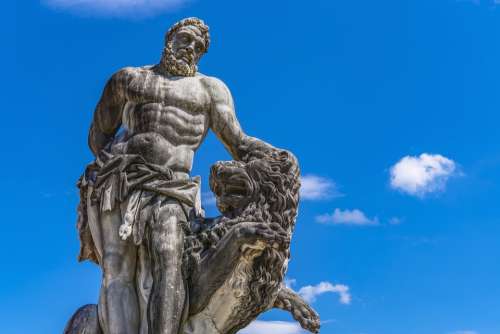 Statue Of Hercules Art Monument Giuseppe Volpini