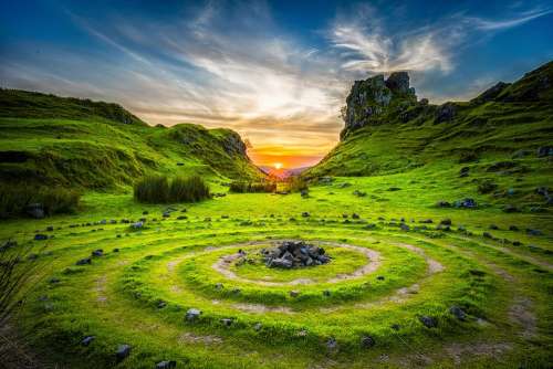 Stone Circles Mystery Cult Concentric History