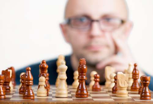 Strategy Chess Board Game Win Champion