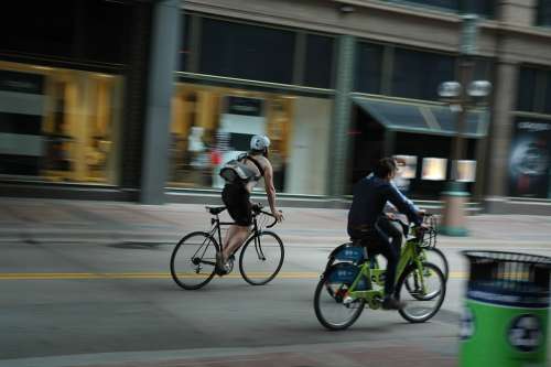 Street Bicycle Touring