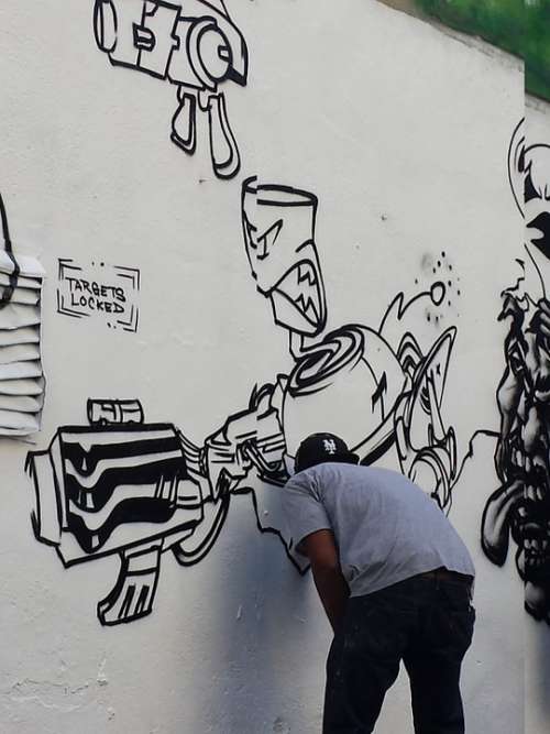 Street Art Art Graffiti Urban Street Spray Wall