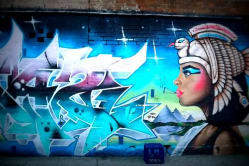 Street Art Art Urban City Graffiti Paint Wall