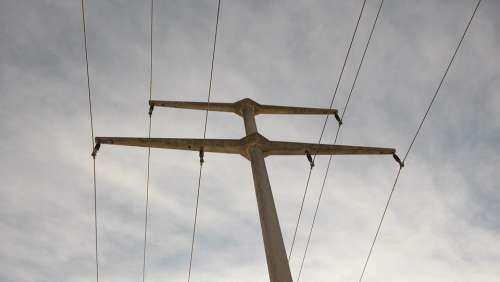 Strommast Power Line Sky Pylon Electricity