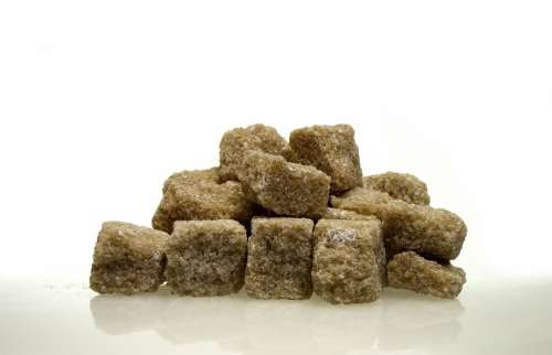 Sugar Cubes Brown Food Group Dark