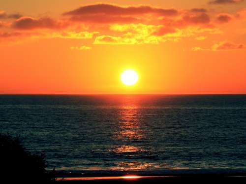 Sun Sea Nature Beach Sky