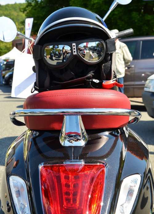 Sunglasses Helm Motor Scooter Face Shiny Mirroring