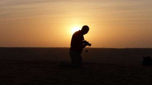 Sunrise Desert Tourism Travel