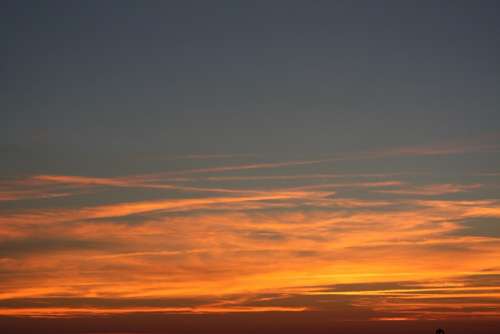 Sunset Evening Clouds