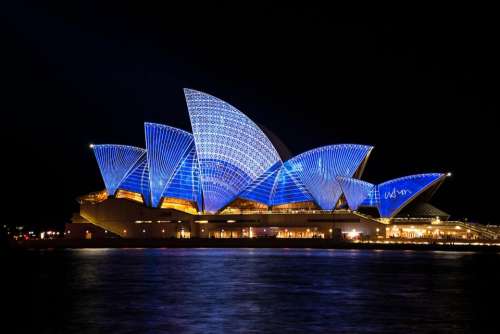 Sydney Opera House Australia Sydney Harbour Vivid