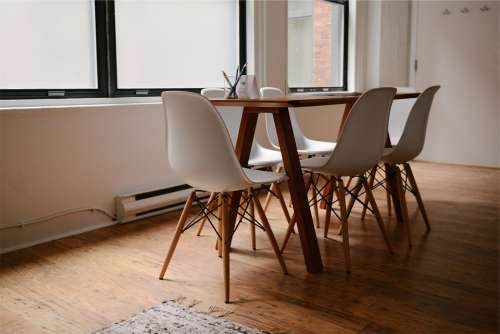 Table Chairs Modern Design Decor Furniture