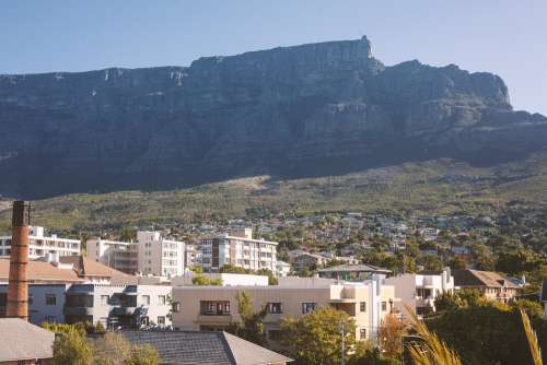 Table Mountain Cape Coast South Africa Travel