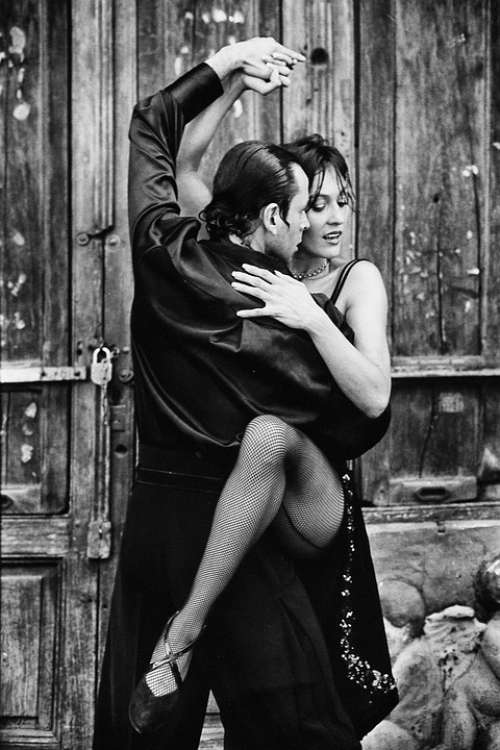 Tango Dancing Couple Dance Style Rhythm Argentina