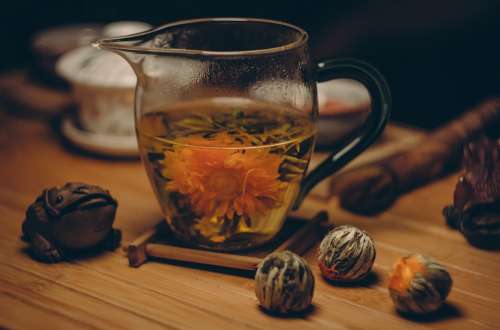 Tea Cup Aromatic Beverage Drink Glass Hot Mug
