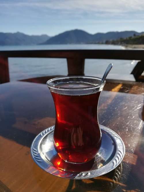 Tee Water Sea Mountains Turkey Sun Chill Out