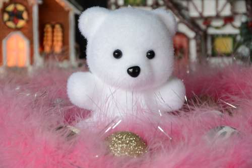 Temy Bear Cub Christmas Decoration