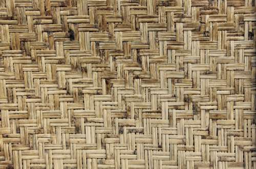 Texture Wood Wicker Rattan Fiber Material