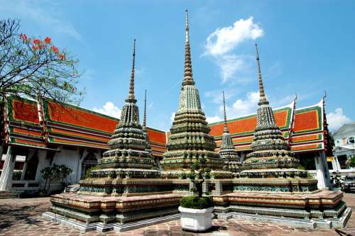 Thailand Temple Buddhism Religion Tourism Wat