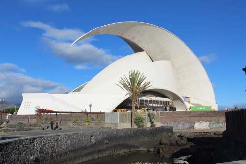 The Auditorium Of Tenerife Canary