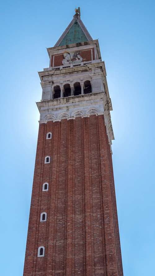 The Bell Tower Of San Marco Venice Venice Italy