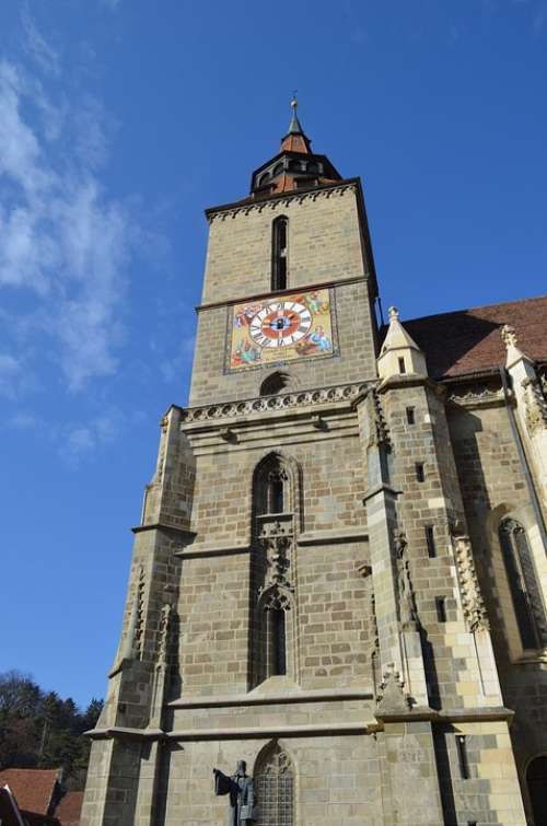 The Black Church Romania Brasov Architecture