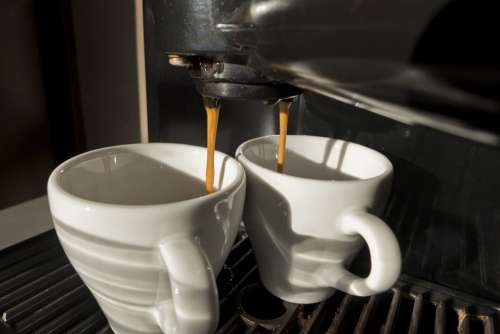 The Drink Coffee Aroma Coffee Maker Teacup Fresh