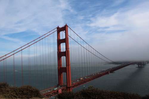 The Golden Gate Bridge In San Francisco Golden Gate