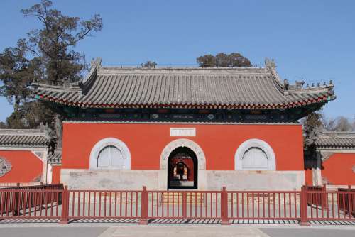 The Old Summer Palace Daikaku-Ji Temple Stone Gate