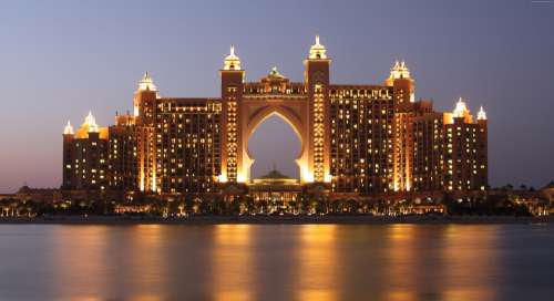 The Palm Atlantis Dubai Hotel Mall Travel Resort