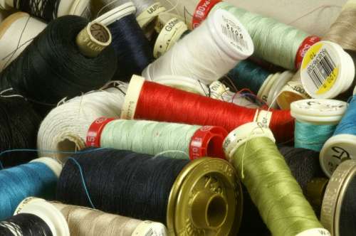 Thread Rolls Colors Mixed Cotton Sewing Coils