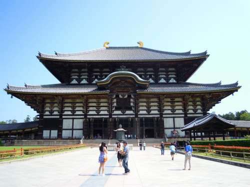 Todaiji Summer Travel Japan Shrine