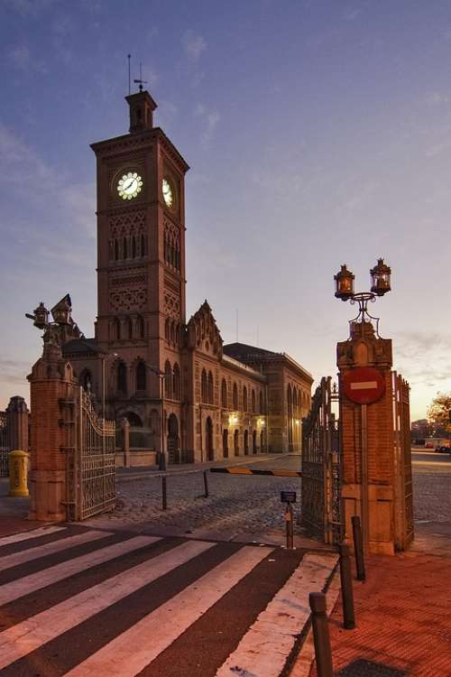 Toledo Spain Railway Station Building Historical