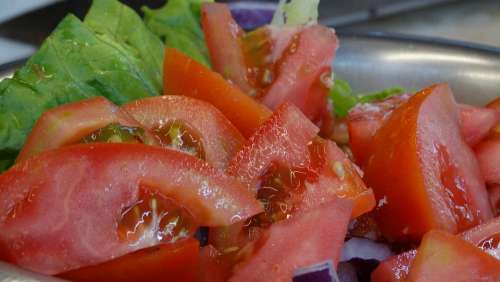 Tomato Lettuce Salad