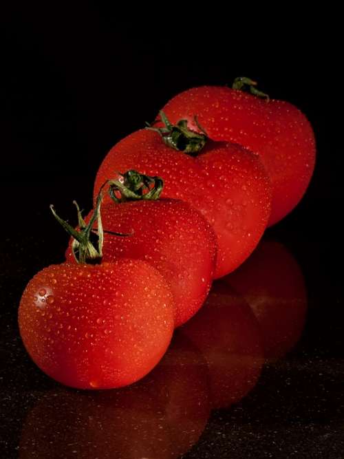 Tomato Red Vegetables Food Fresh Healthy Macro