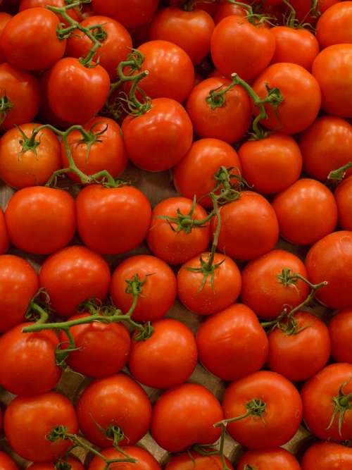 Tomatoes Food Fruit Eat Sano Alimentari