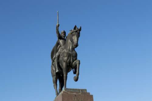 Tomislav Zagreb Croatia King Statue Monument
