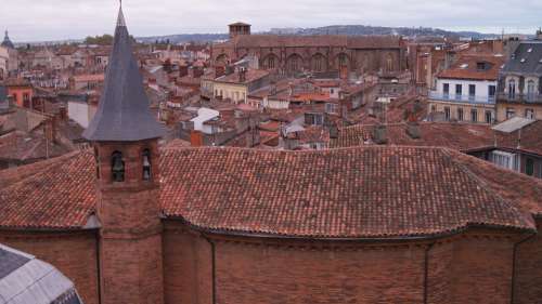 Toulouse South West France Roof Pink City