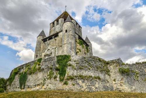 Tower Fortress Castle Medieval Walls Middle Ages