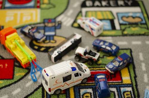 Toy Ambulance First Aid Toys Child Medical Car