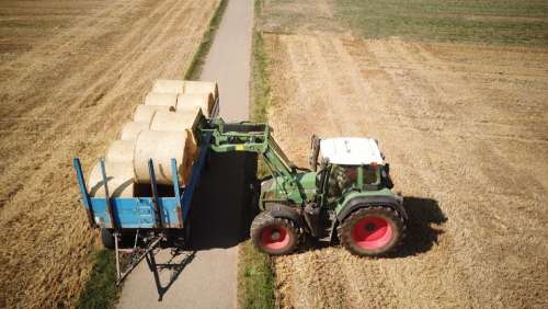 Tractor Agriculture Vehicle Harvest