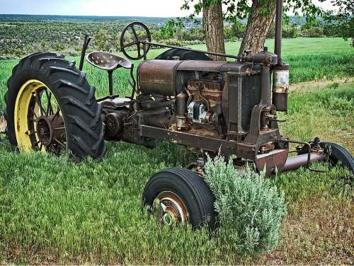 Tractor Farmall Farm Rural Antique Classic